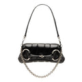 Gucci Small Quilted Leather Horsebit Chain Satchel
