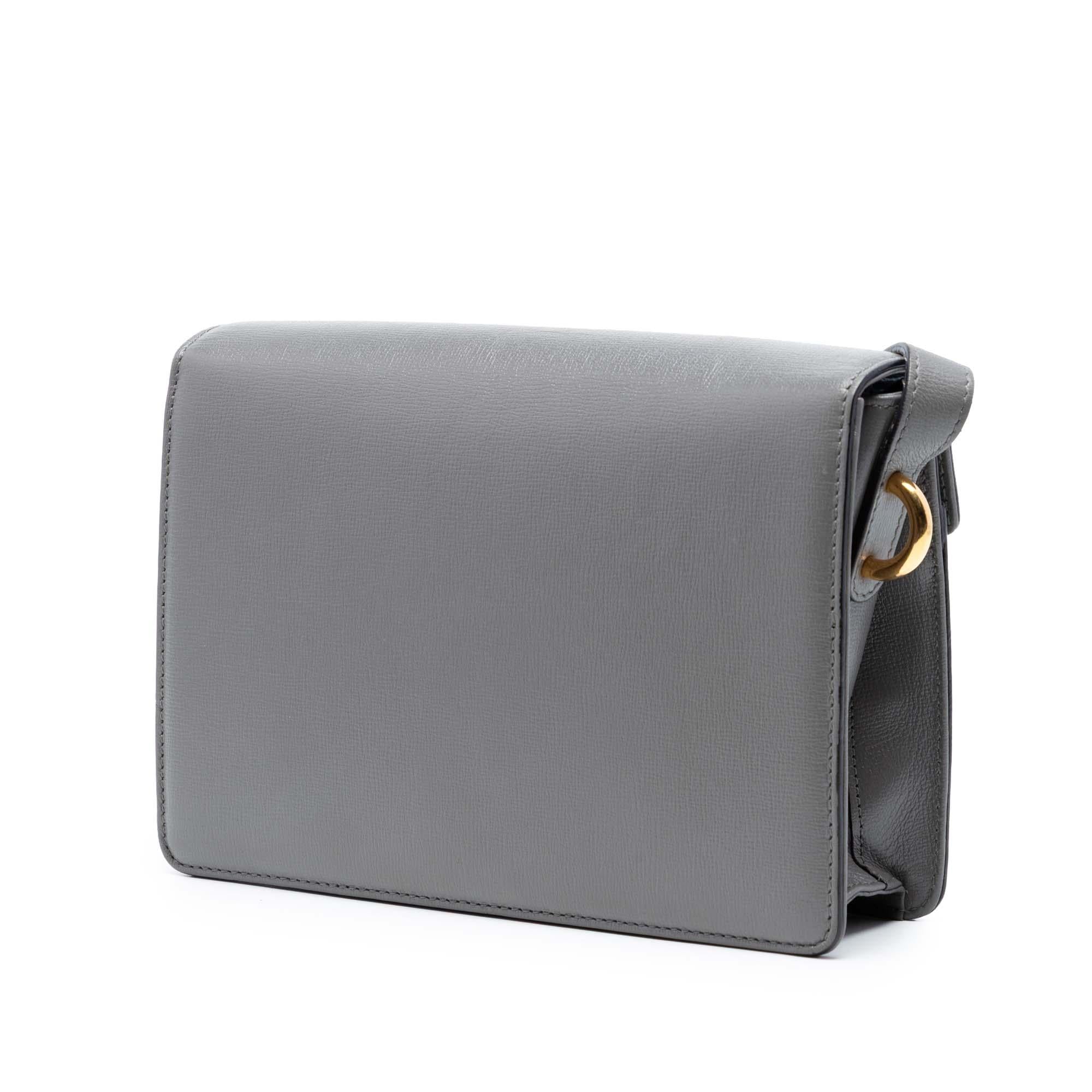Gucci Small Textured Calfskin GG Ring Torchon Crossbody