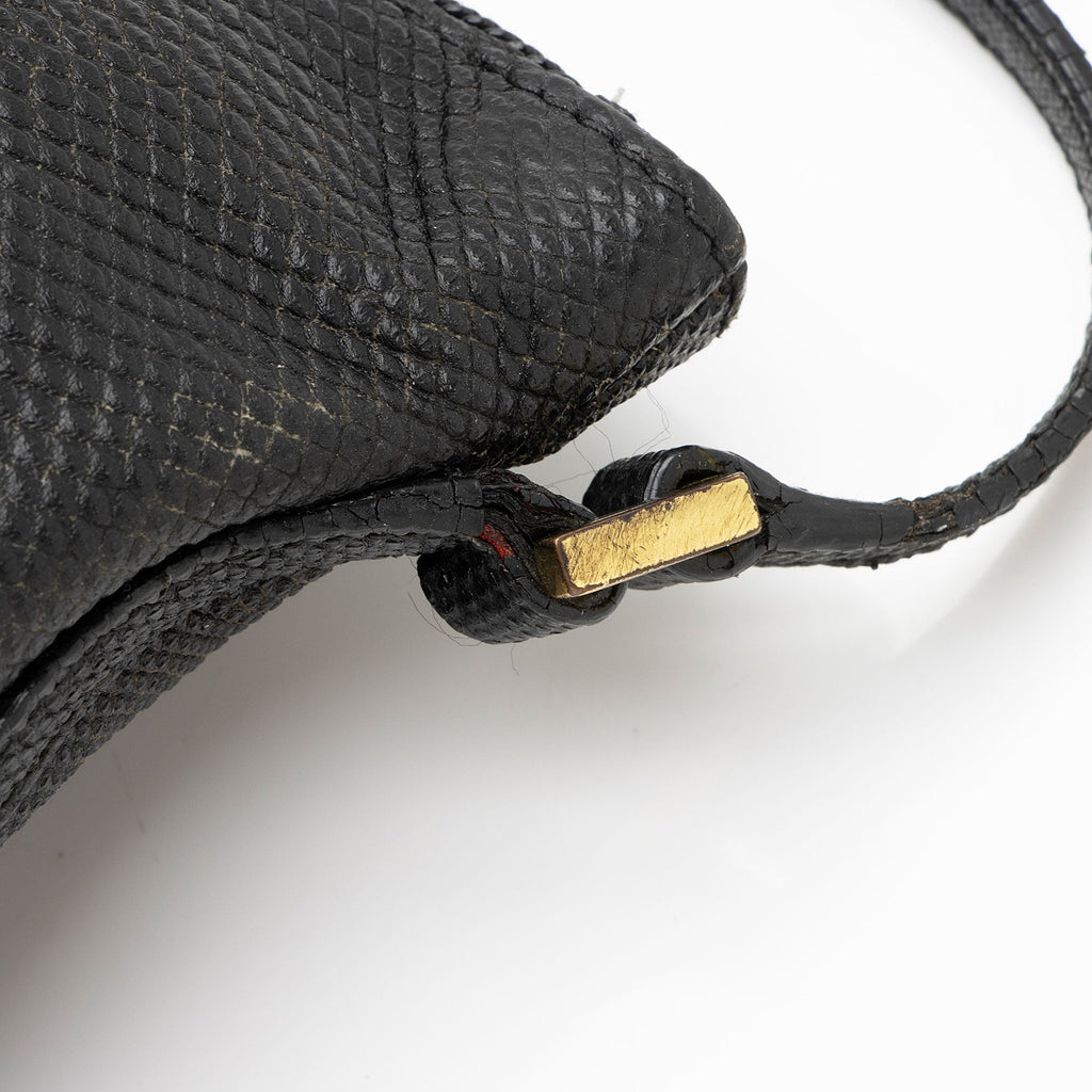 Gucci Snakeskin Embossed Classic Pochette