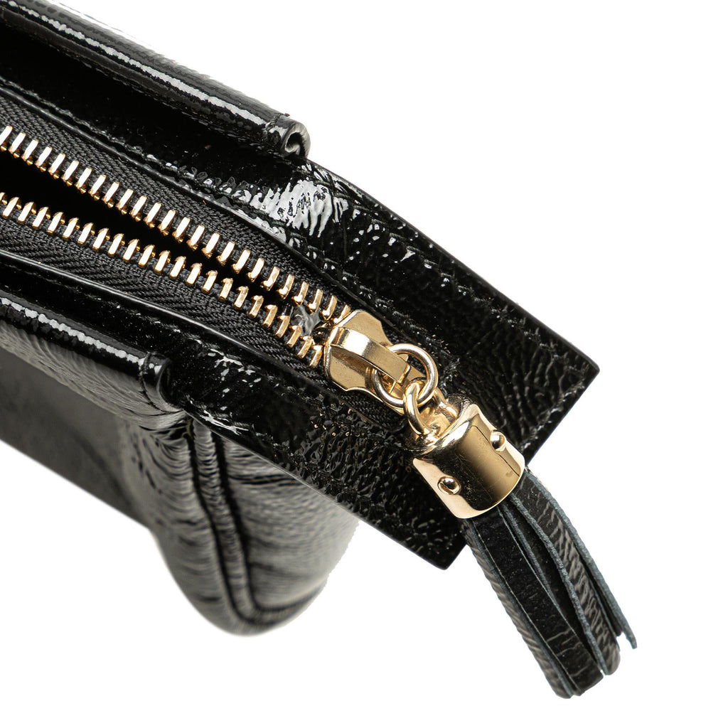 Gucci Soft Patent Soho Clutch