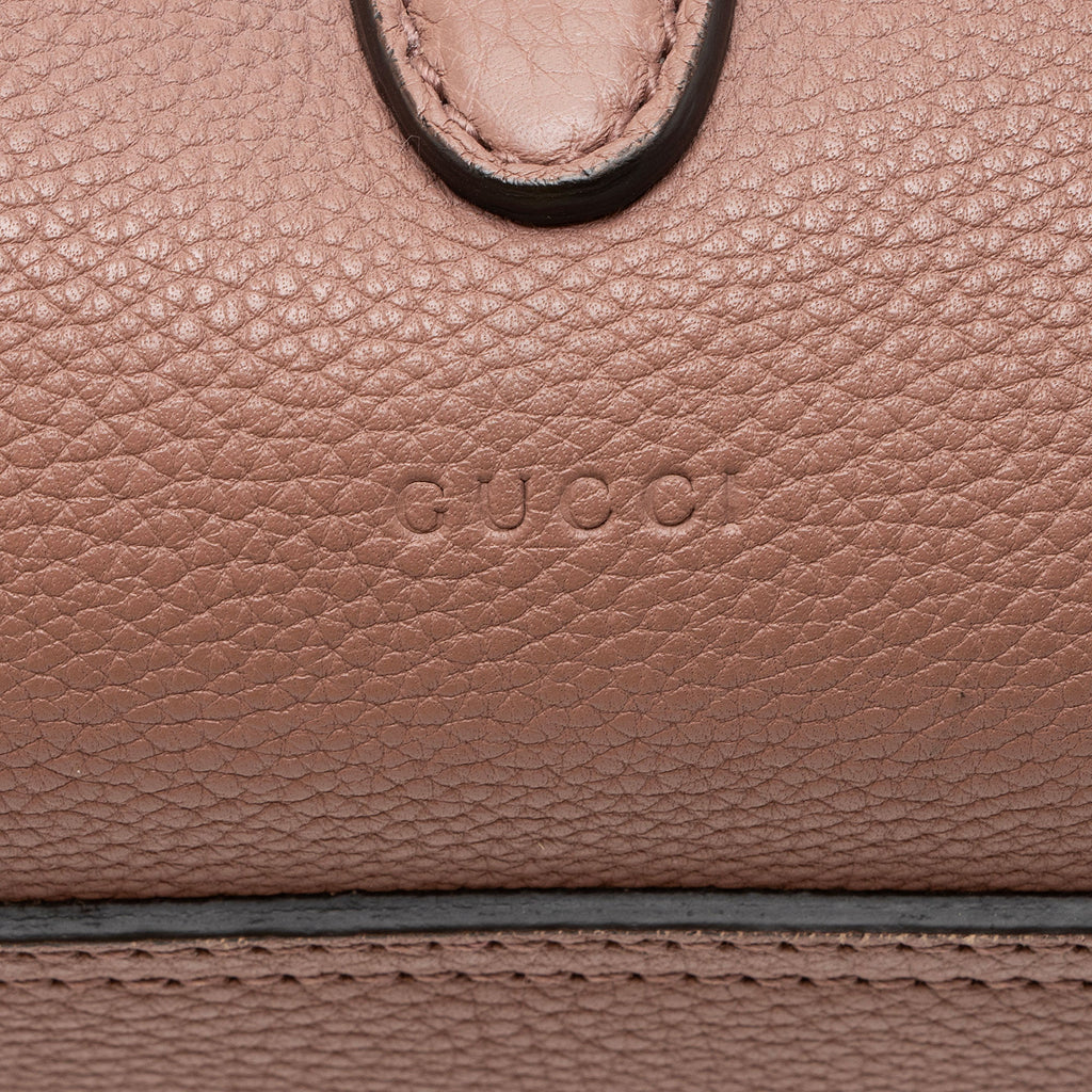 Gucci Soft Pebbled Leather Jackie Small Tote