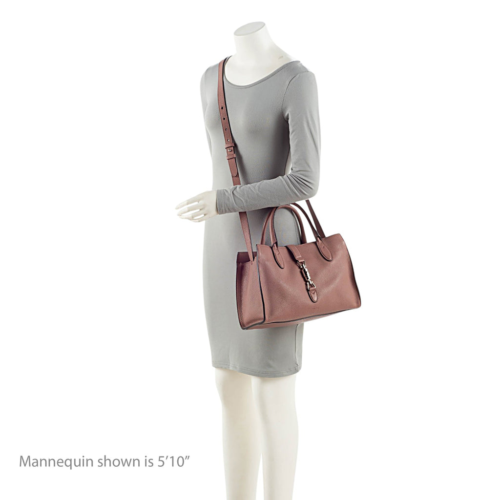 Gucci Soft Pebbled Leather Jackie Small Tote