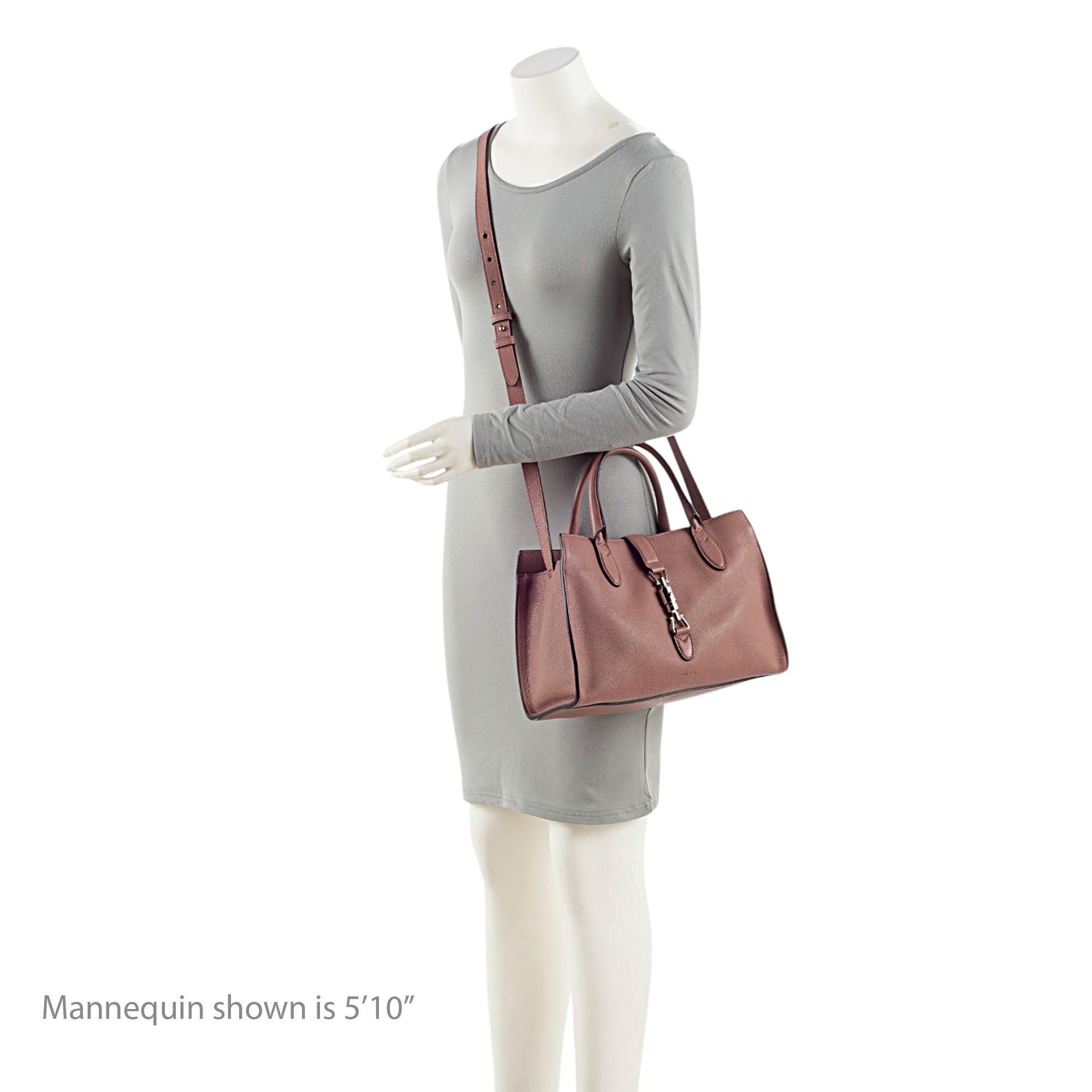 Gucci Soft Pebbled Leather Jackie Small Tote
