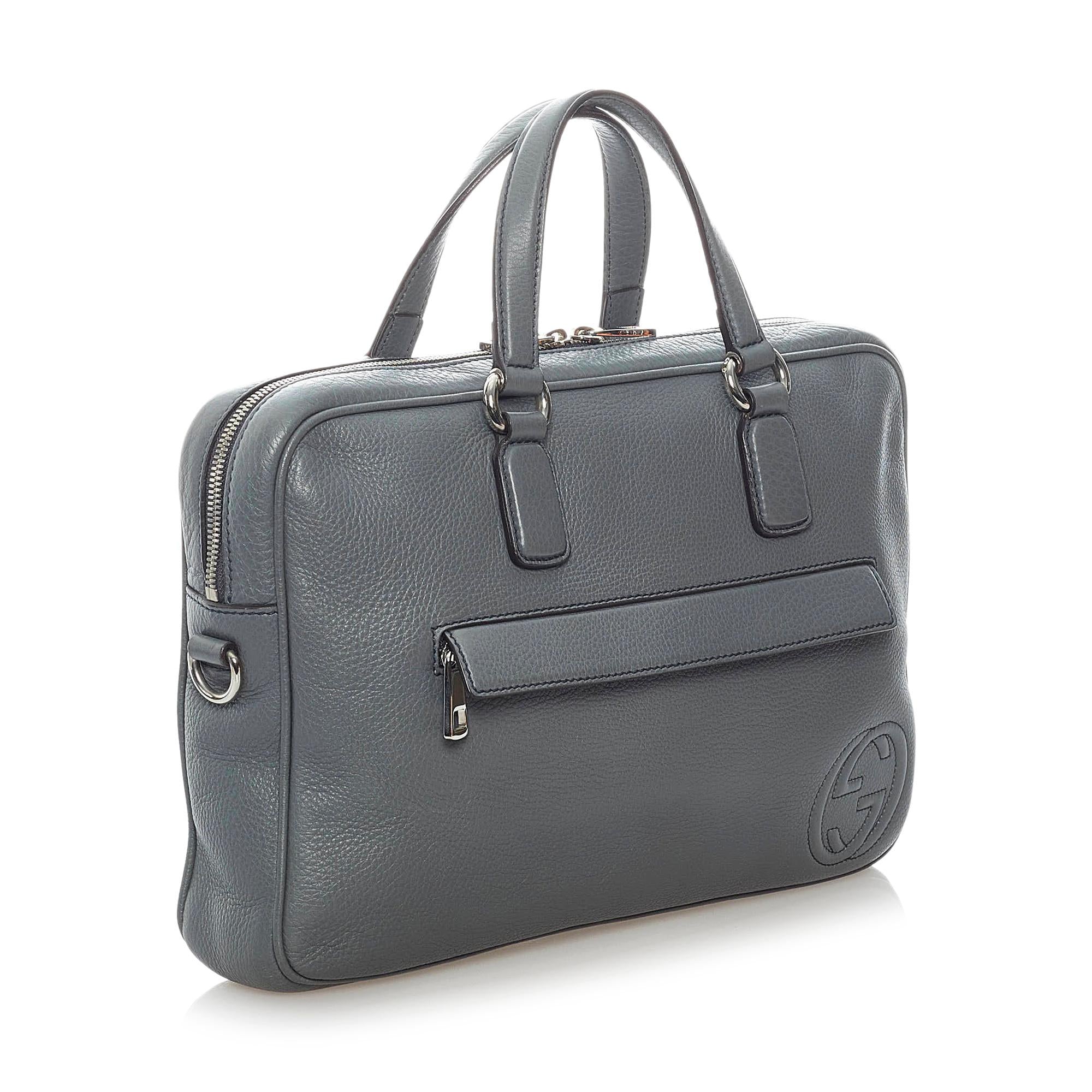Gucci Soho Leather Business bag (SHG-31484)