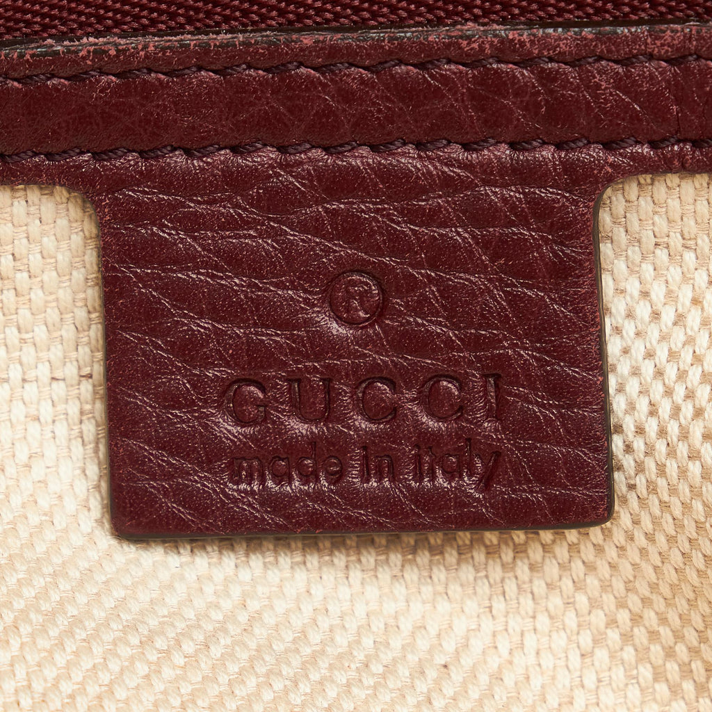 Gucci Soho Working Leather Tote Bag (SHG-23433)