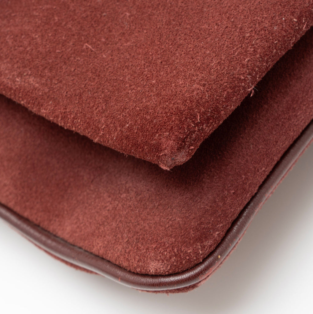 Gucci Suede Arli Medium Shoulder Bag