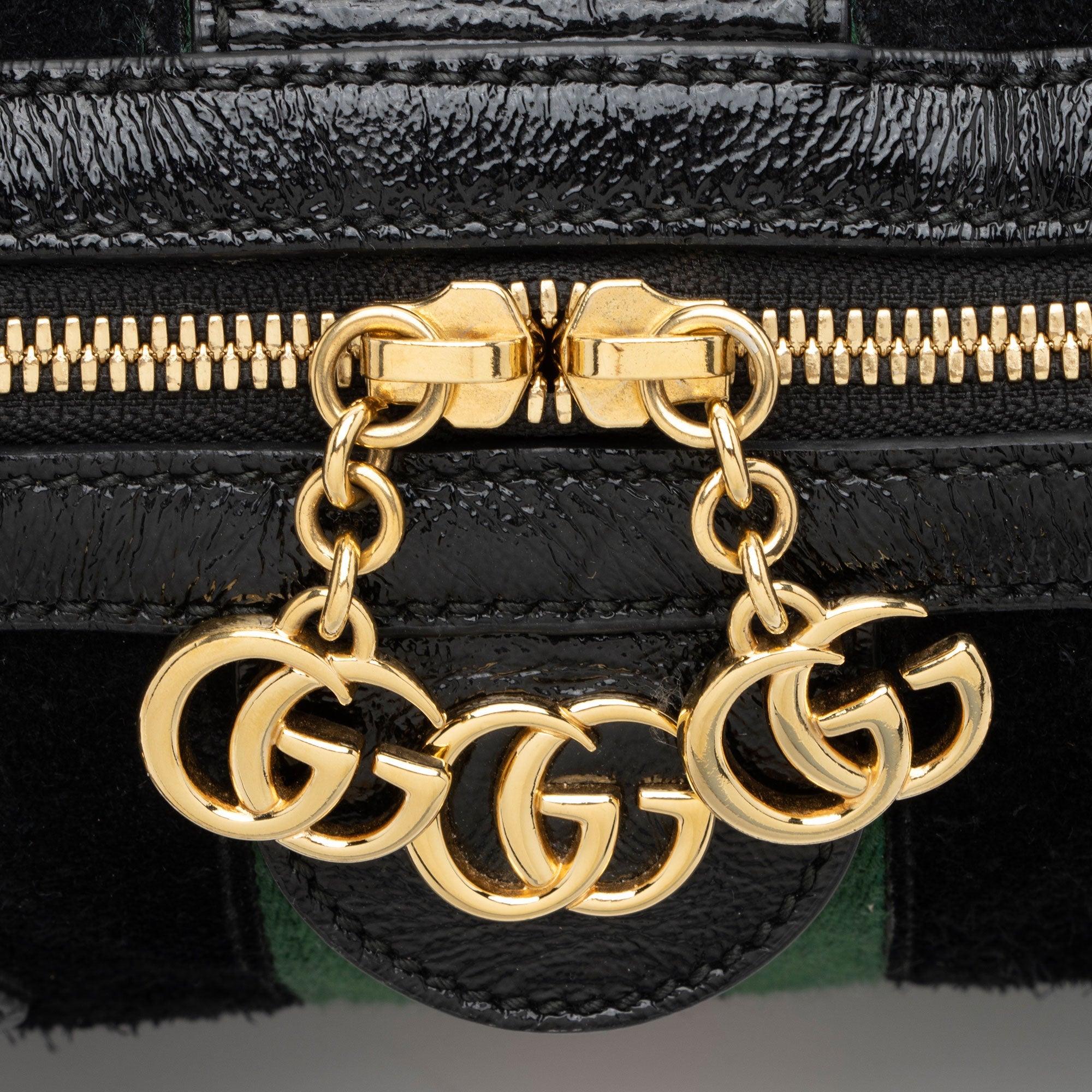 Gucci Suede Ophidia Medium Boston Bag