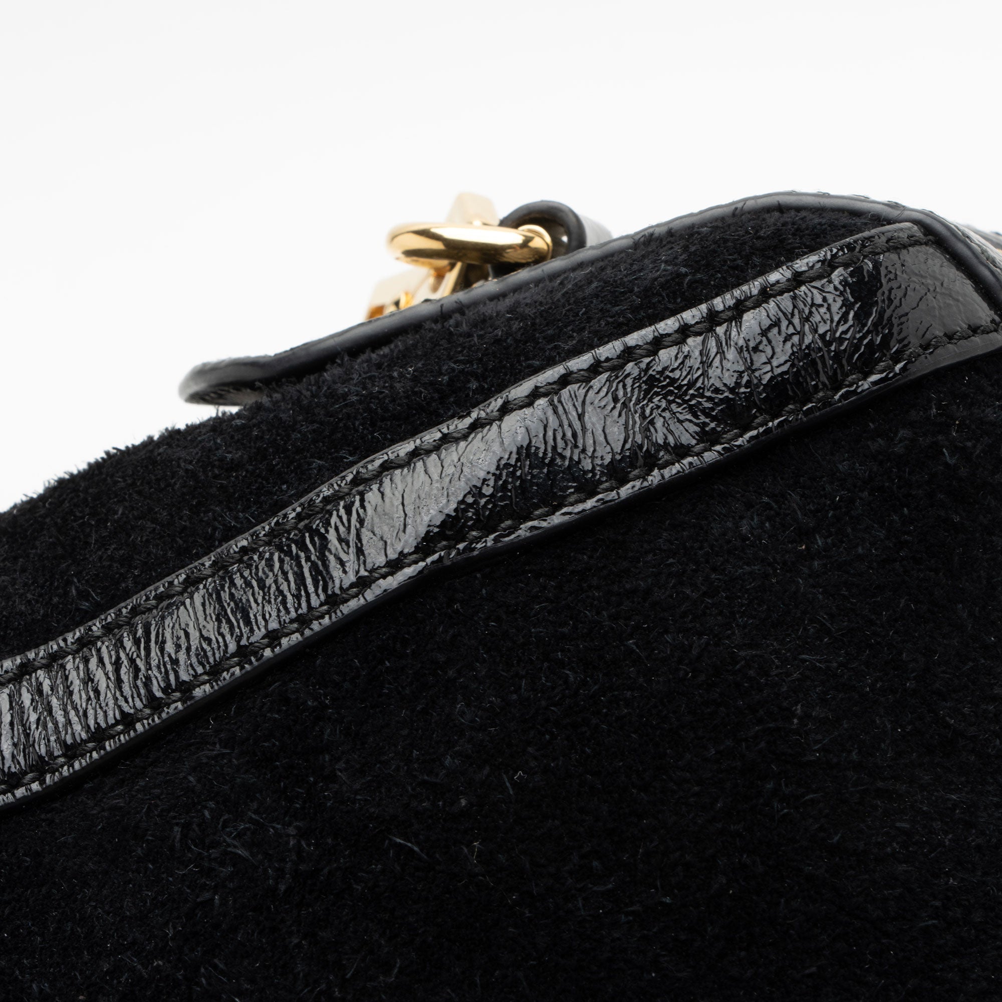 Gucci Suede Ophidia Medium Boston Bag