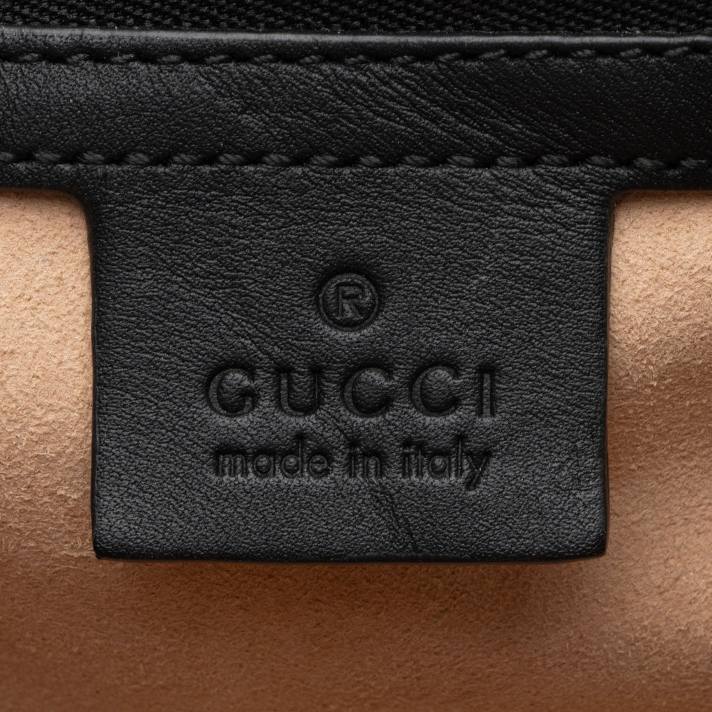 Gucci Suede Ophidia Medium Boston Bag