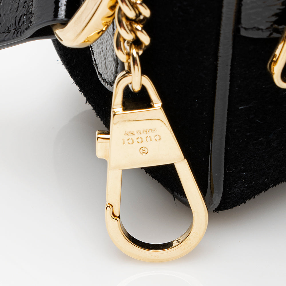 Gucci Suede Ophidia Mini Crossbody Bag (SHF-21574)