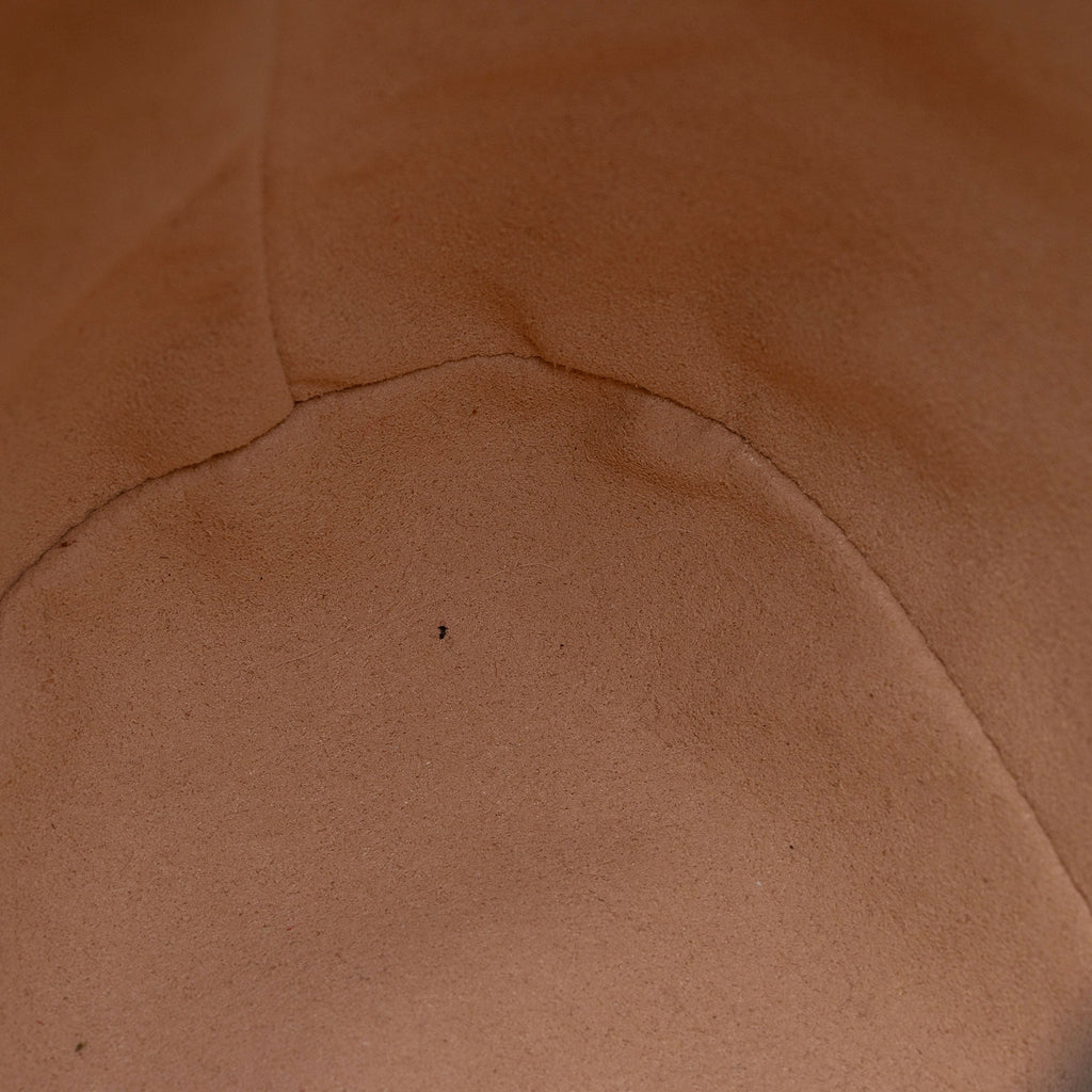 Gucci Suede Patent Leather Ophidia Small Bucket Bag