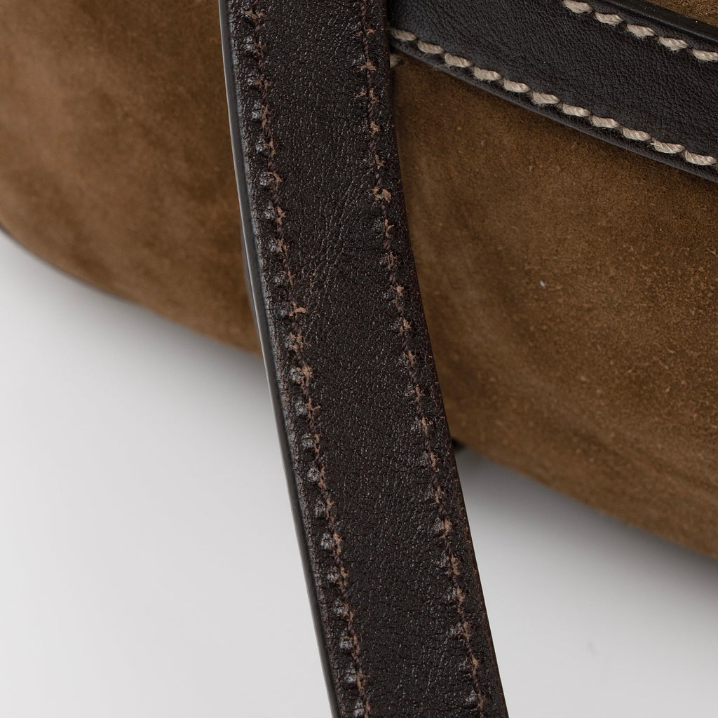 Gucci Suede Royal Satchel (SHF-NaAFTp)