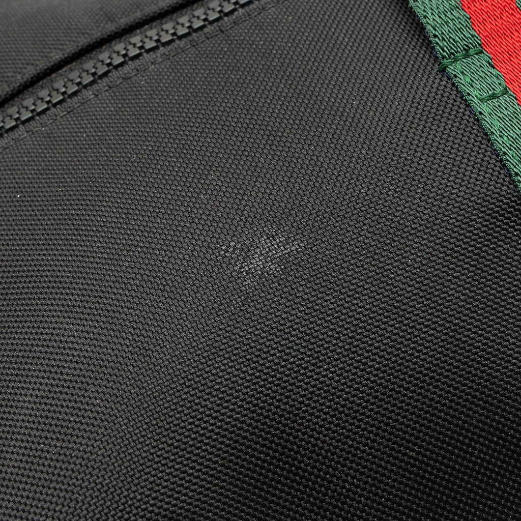 Gucci Techno Canvas Web Animalier Duffle