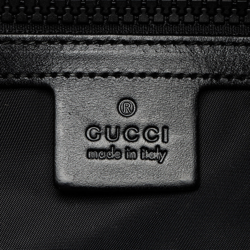 Gucci Techno Canvas Web Animalier Duffle