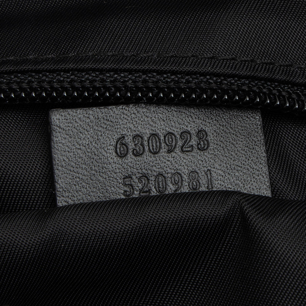 Gucci Techno Canvas Web Convertible Medium Tote