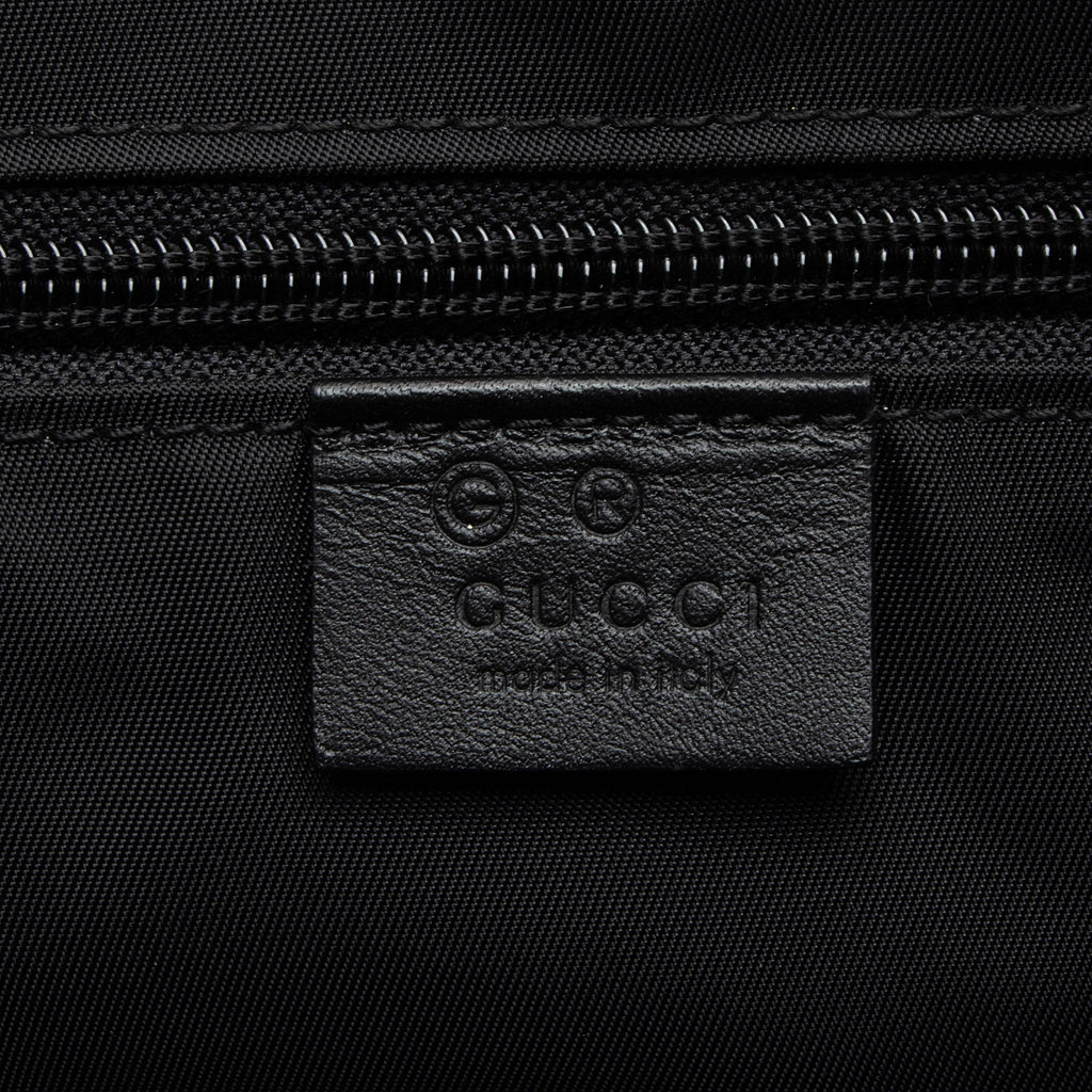 Gucci Techno Canvas Web Convertible Medium Tote