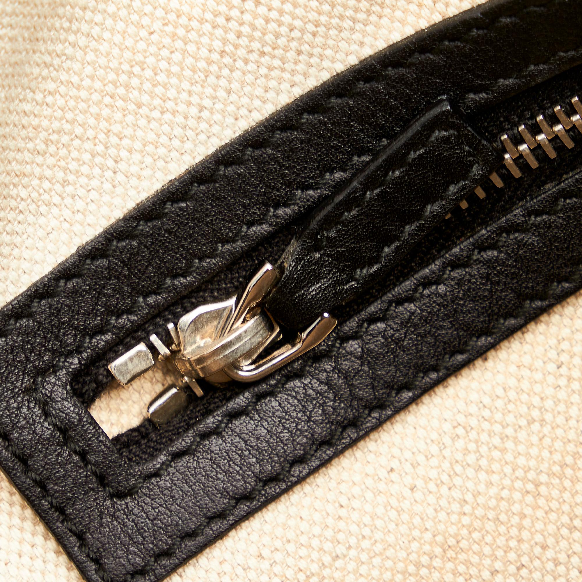 Gucci Techno Horsebit Leather Satchel (SHG-25125)