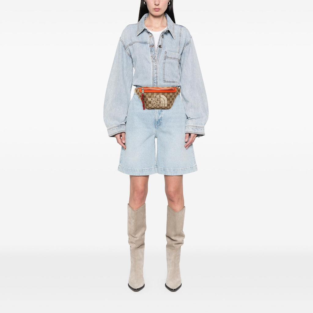 Gucci The North Face GG Canvas Belt Bag