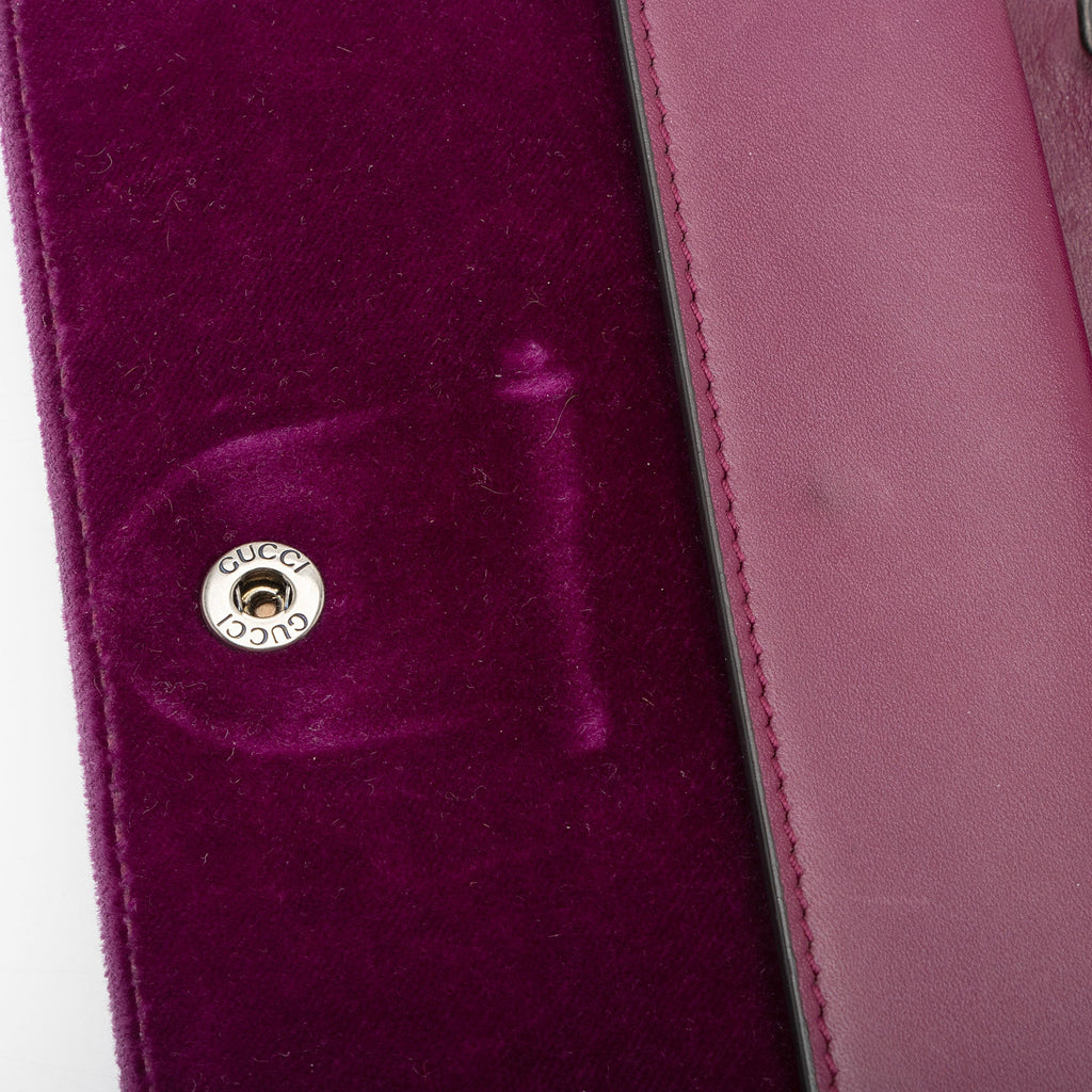 Gucci Velvet Dionysus Super Mini Bag (SHF-p2rCnJ)