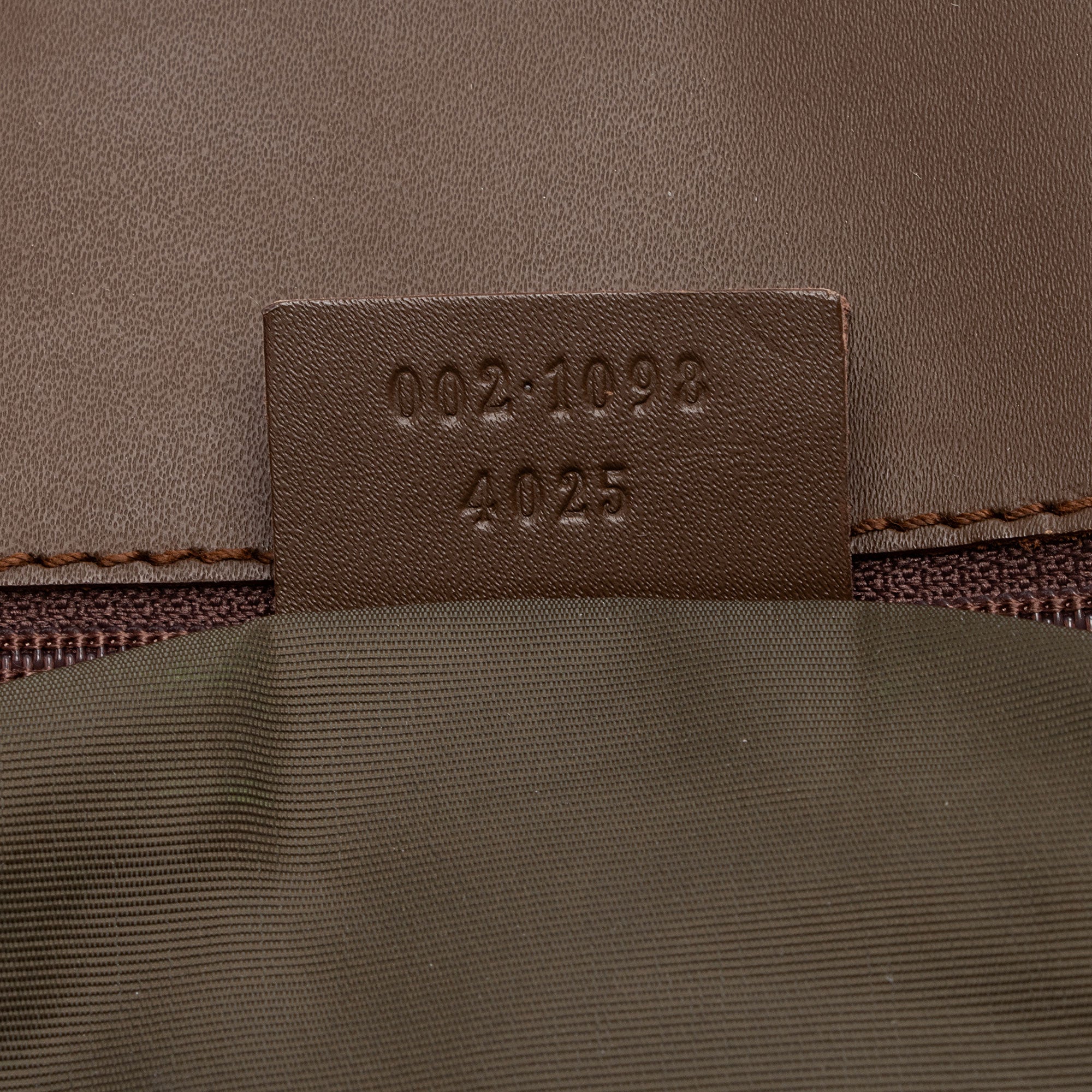 Gucci Vintage GG Canvas Bucket Large Tote (SHF-yDNneA)