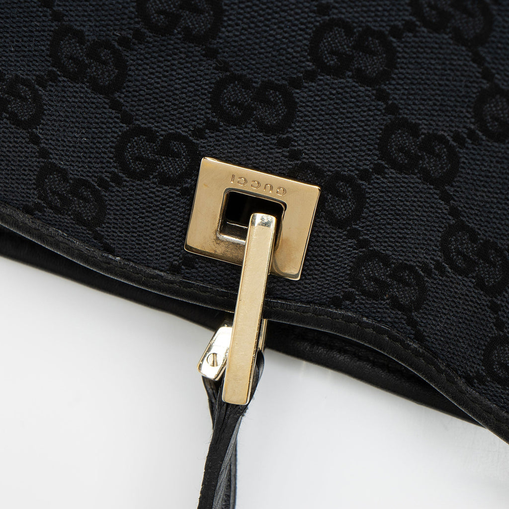 Gucci Vintage GG Canvas Bucket Large Tote