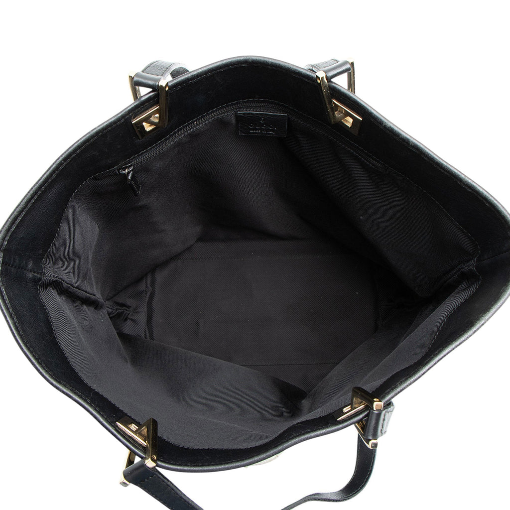 Gucci Vintage GG Canvas Bucket Large Tote
