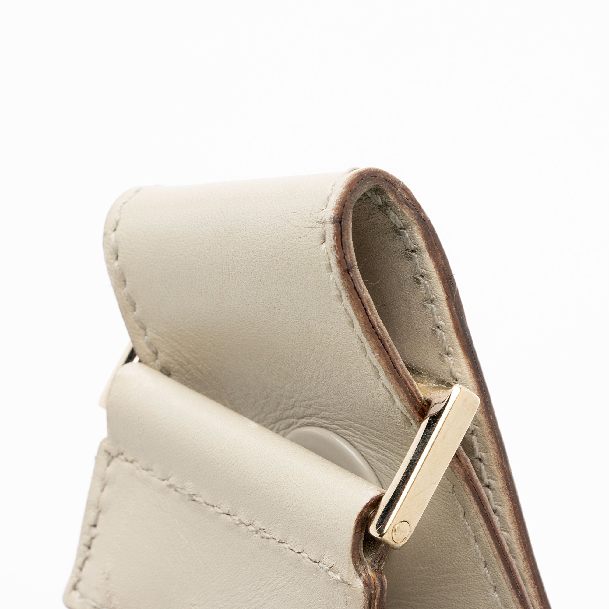 Gucci Vintage GG Canvas Front Pocket Shoulder Bag