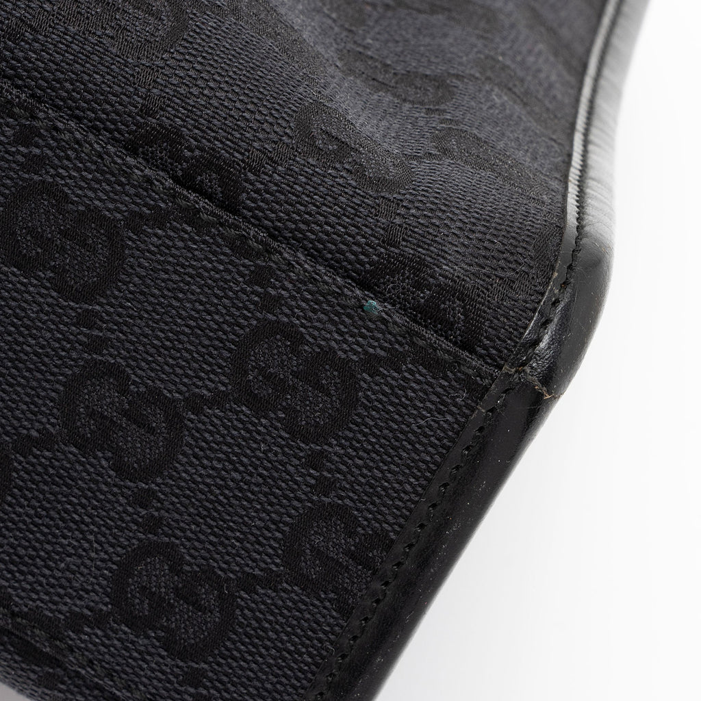 Gucci Vintage GG Canvas Jackie Dome Satchel (SHF-TGvarJ)