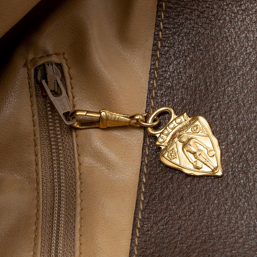 Gucci Vintage GG Plus Web Shoulder Bag (SHF-PvNydn)