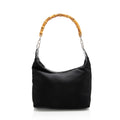 Gucci Vintage Nylon Bamboo Shoulder Bag (SHF-18169)