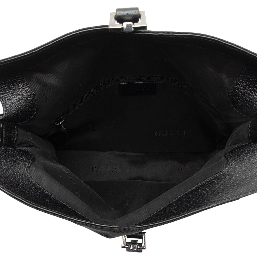 Gucci Vintage Nylon Jackie Shoulder Bag (SHF-oYUpgI)