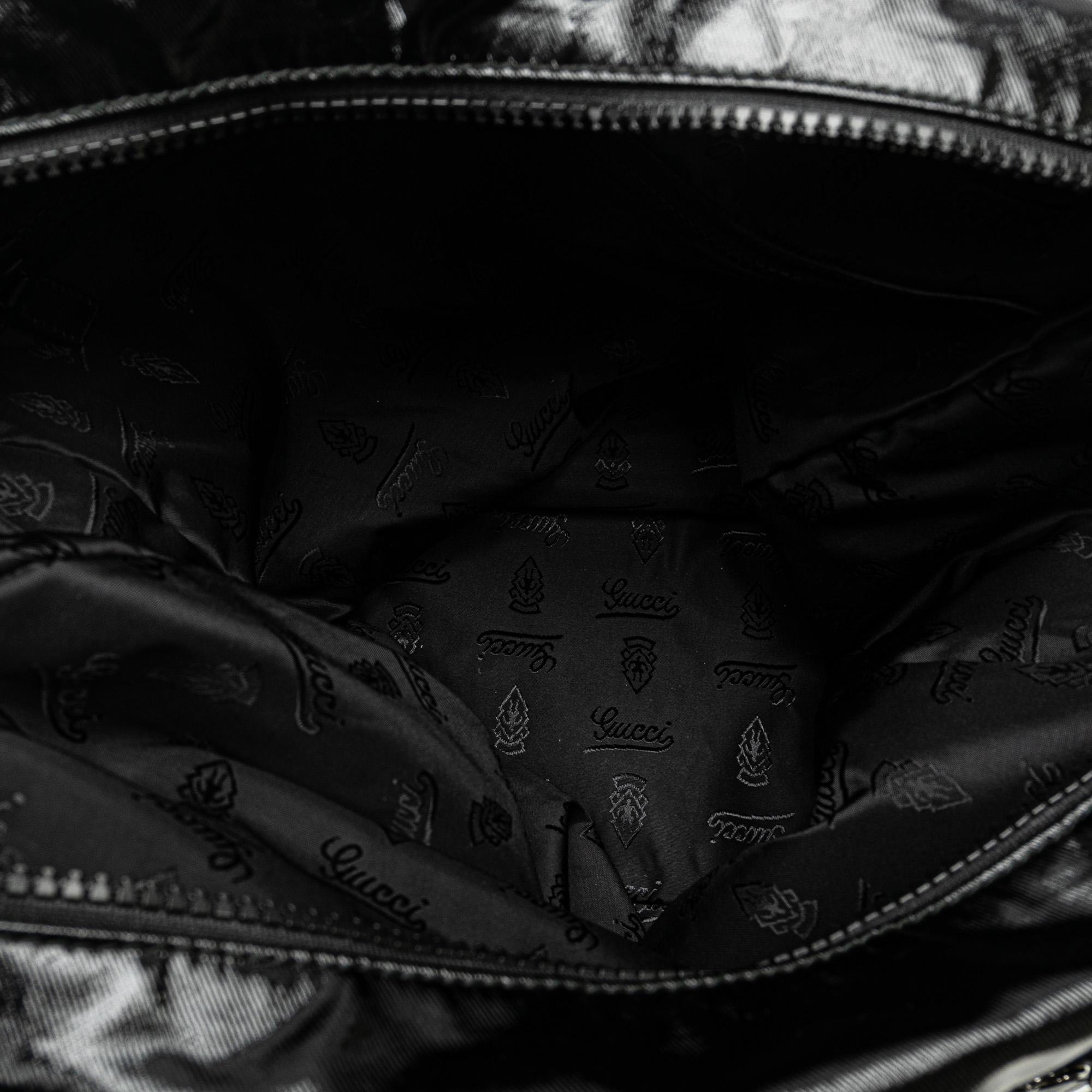 Gucci Web Coated Canvas Satchel (SHG-rARBOf)