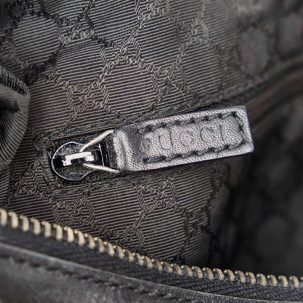 Gucci Web Denim Shoulder Bag (SHG-32504)