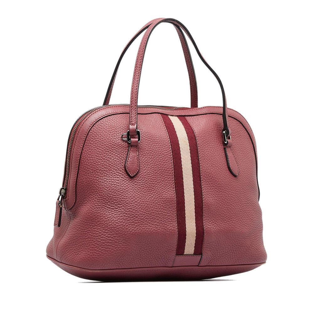 Gucci Web Dome Satchel (SHG-zDCxuz)