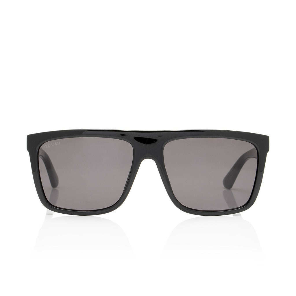Gucci Web Logo Square Sunglasses