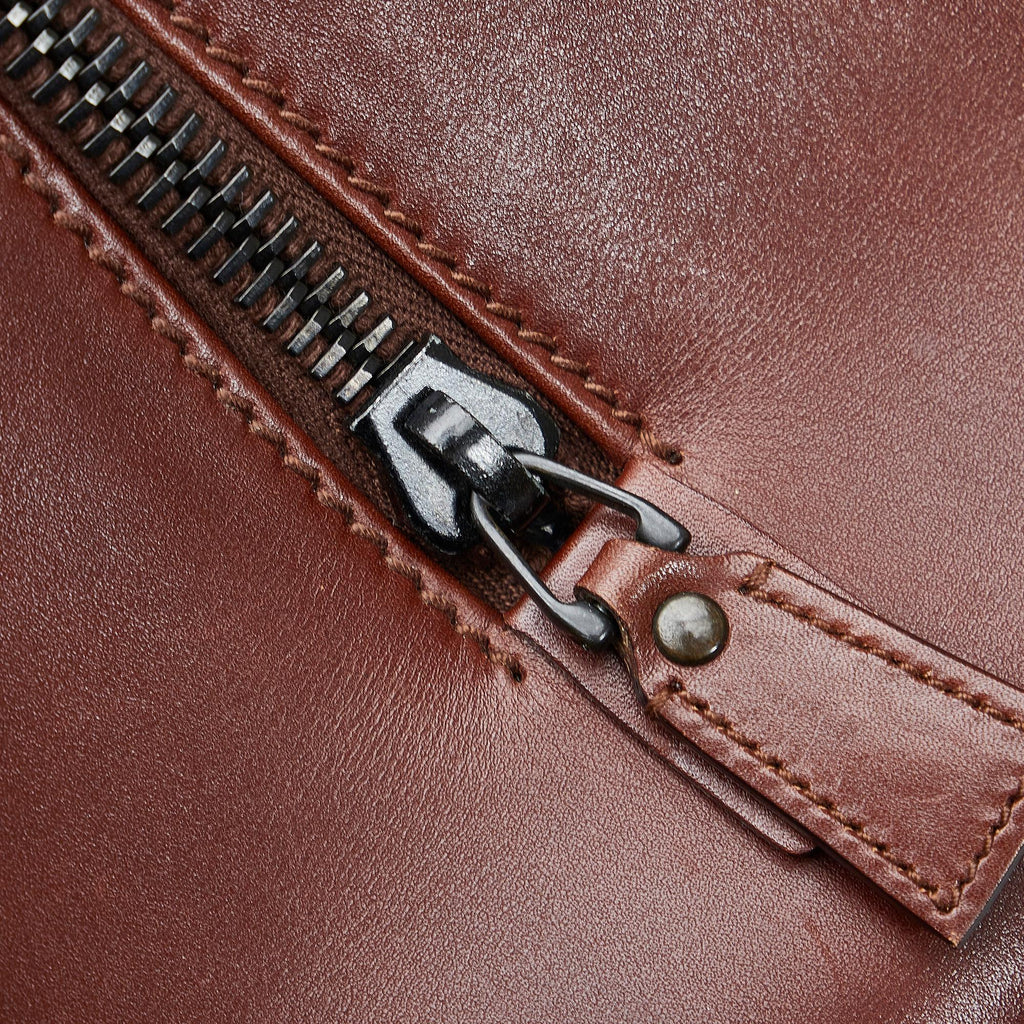 Gucci Whipstitch Wood Handle Handbag (SHG-caHaIH)