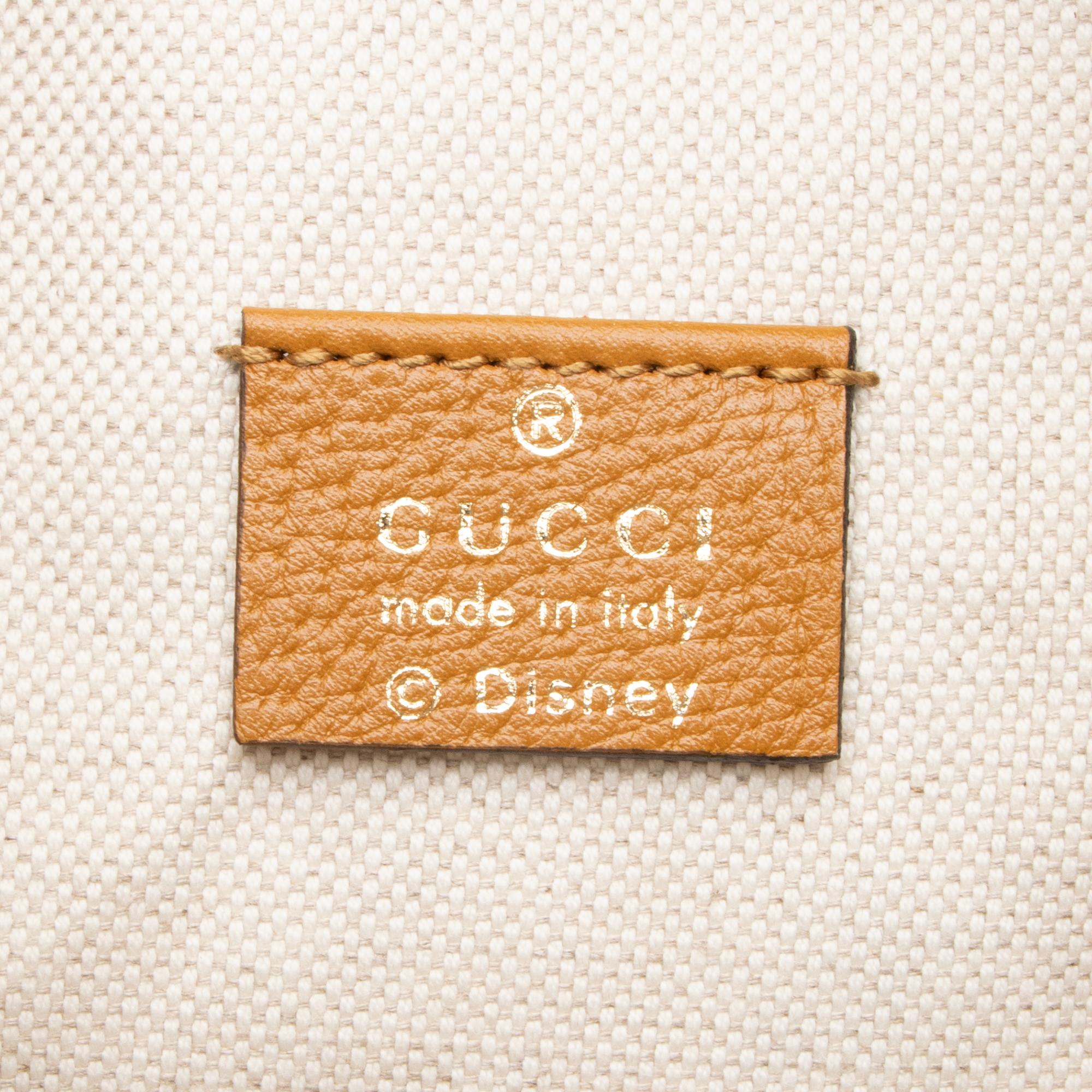 Gucci x Disney Micro GG Canvas Mickey Mouse Bucket Bag