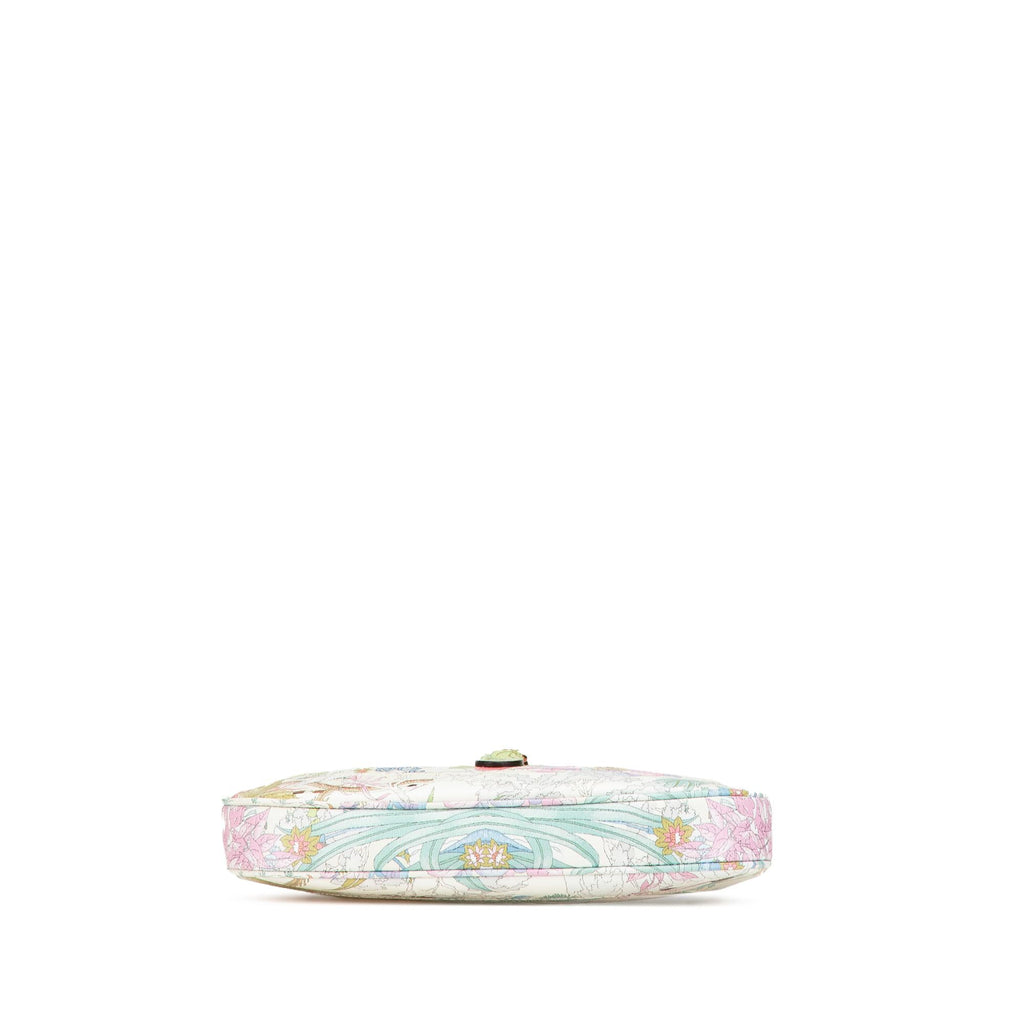 Gucci Yuko Higuchi Small Calfskin  Floral Print Jackie 1961