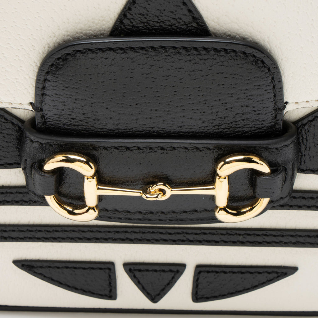 Gucci x Adidas Calfskin Horsebit 1955 Small Shoulder Bag