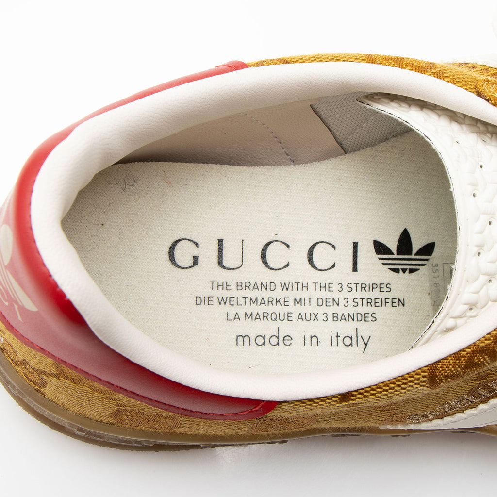 Gucci x Adidas GG Supreme Gazelle Sneakers - Size 6.5 / 36.5