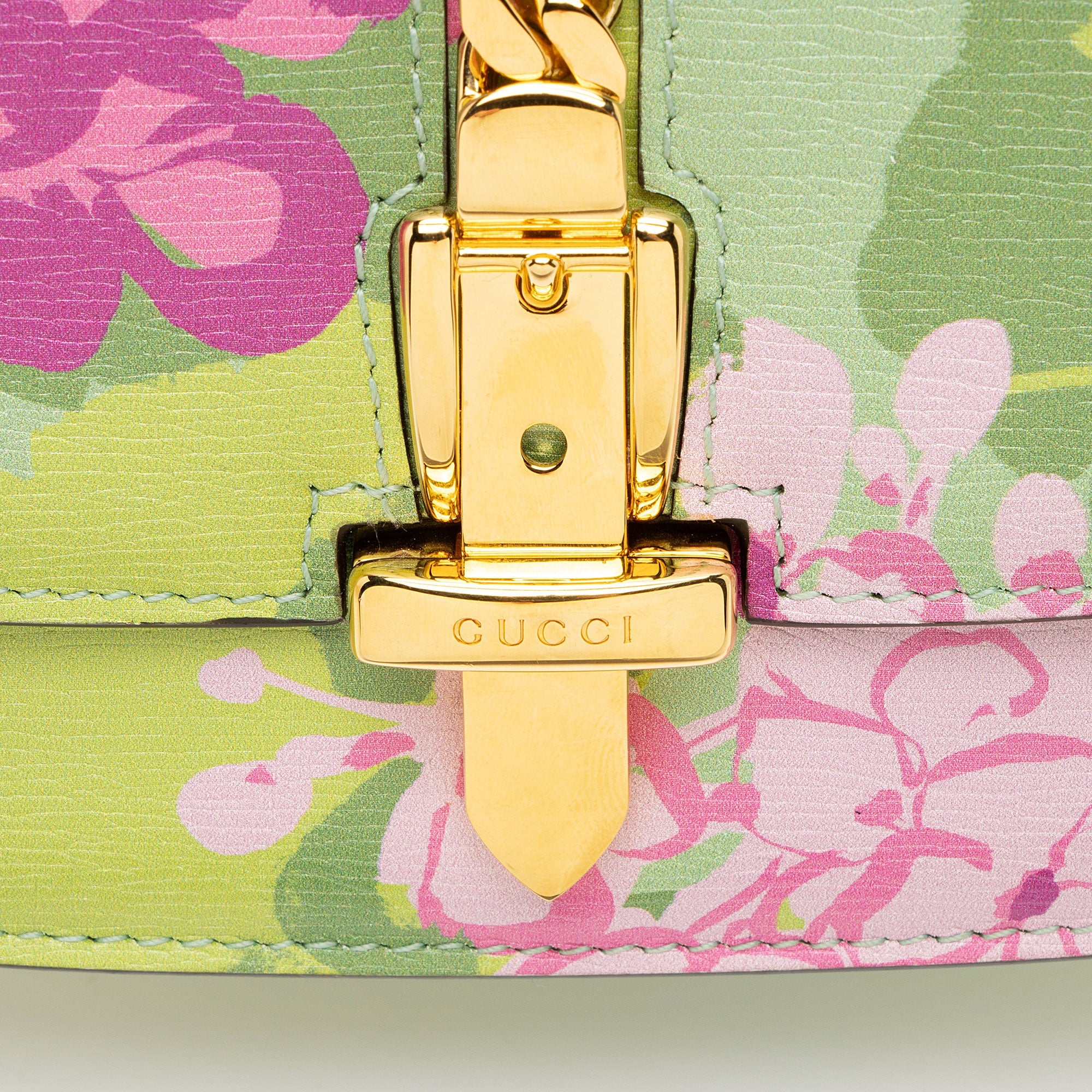 Gucci x Ken Scott Leather Floral Sylvie 1969 Mini Crossbody