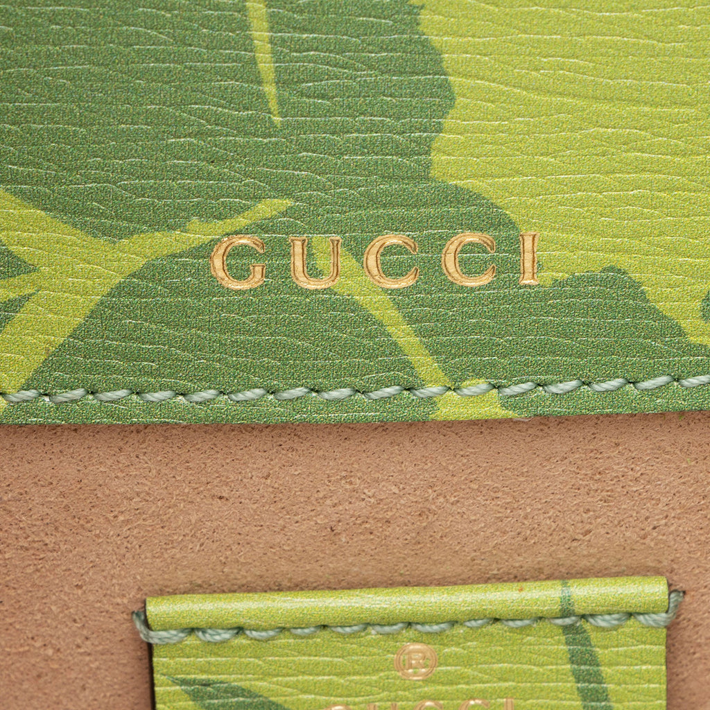 Gucci x Ken Scott Leather Floral Sylvie 1969 Mini Crossbody