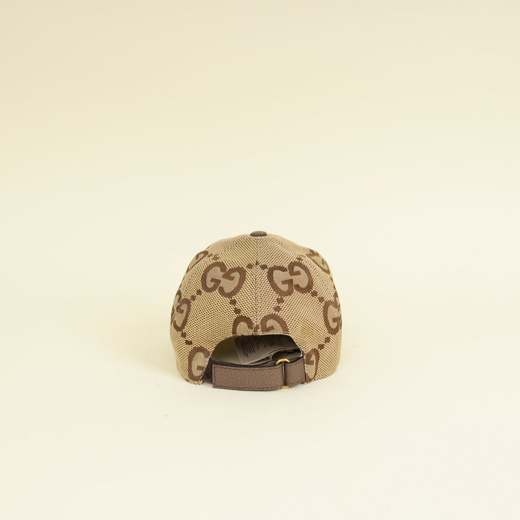 Gucci Ebony Jumbo GG Baseball Hat