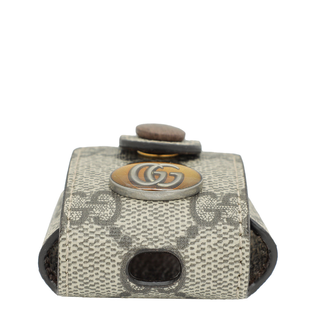 Gucci Ebony GG Supreme Ophidia GG Airpods Case