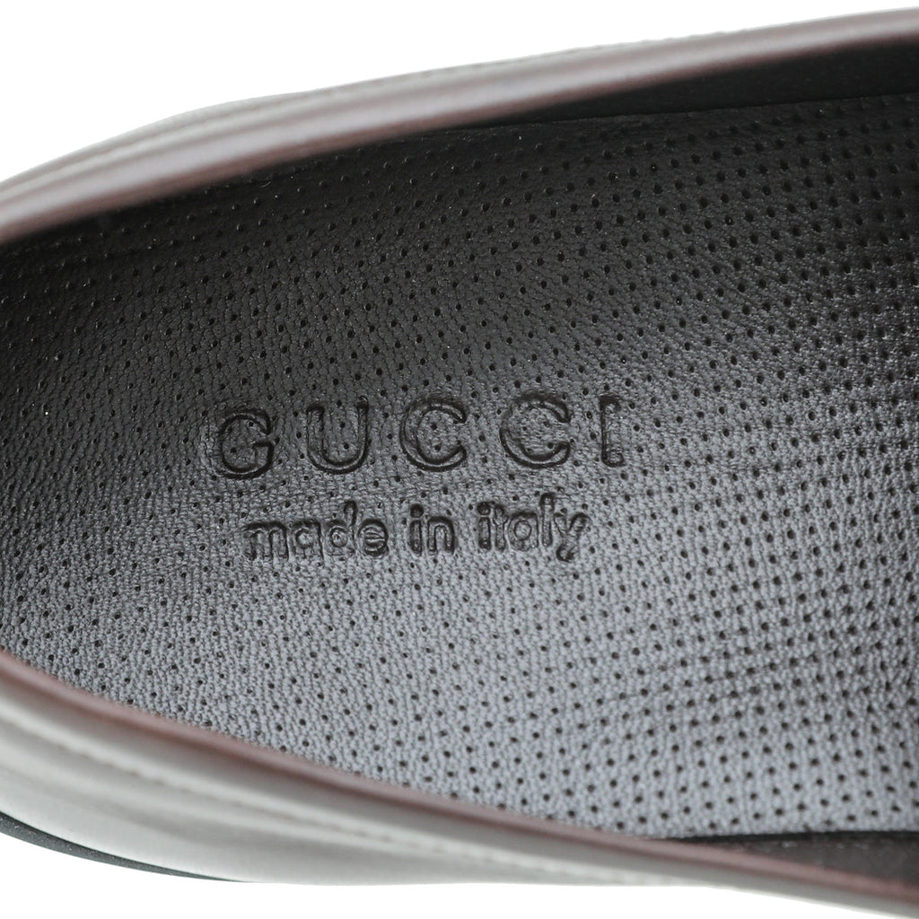Gucci Brown Horsebit Moccasin Loafer 40