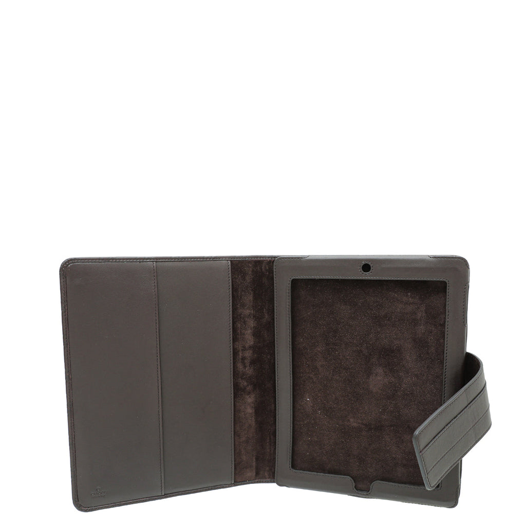 Gucci Brown Guccissima iPad Case