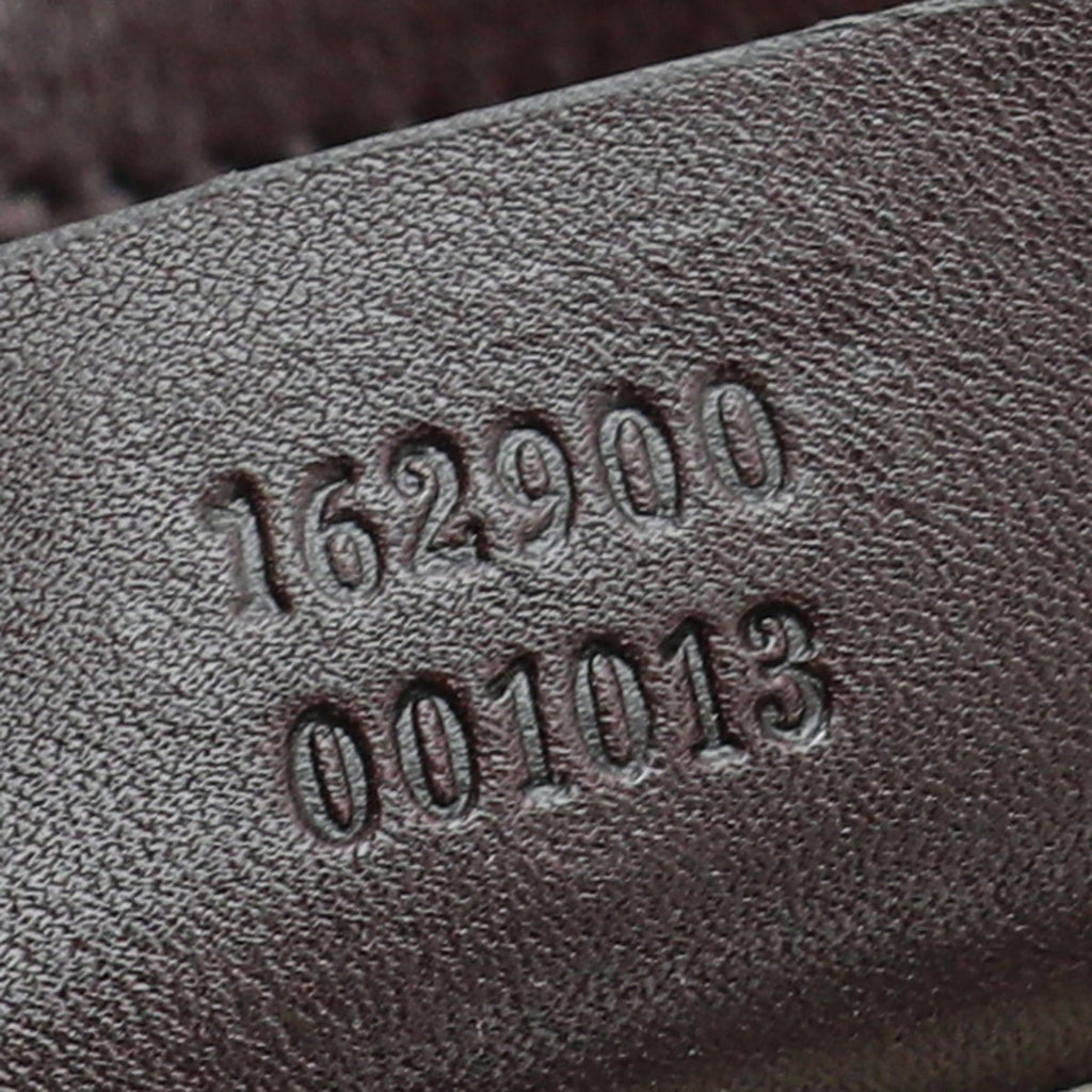 Gucci Chocolate GG Guccissima Pelham Medium Bag
