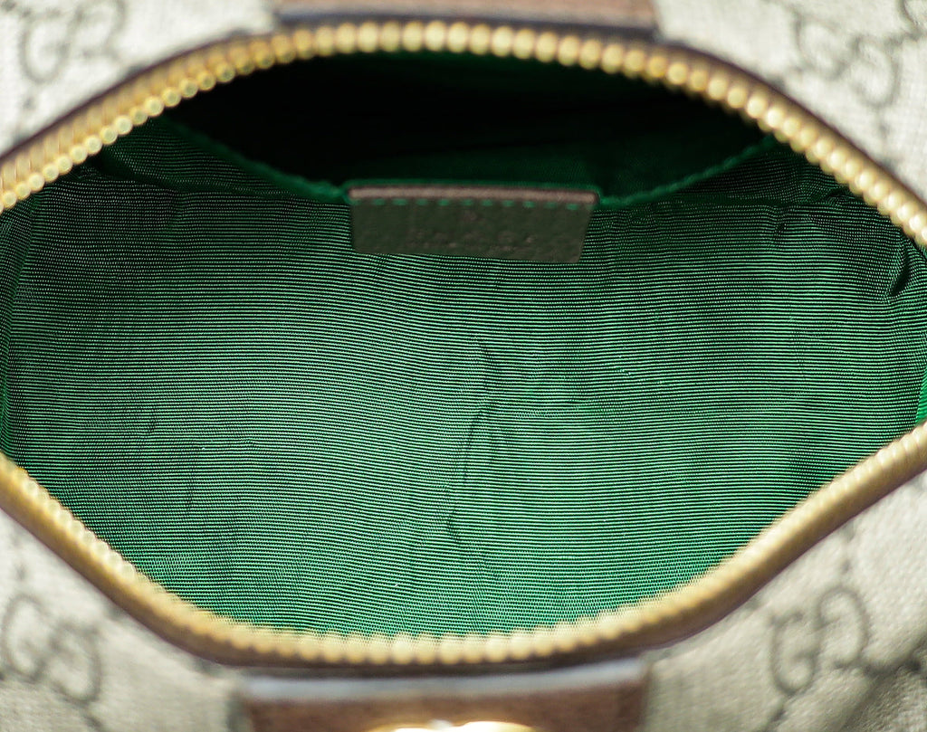 Gucci Bicolor GG Supreme Ophidia Cosmetic Case