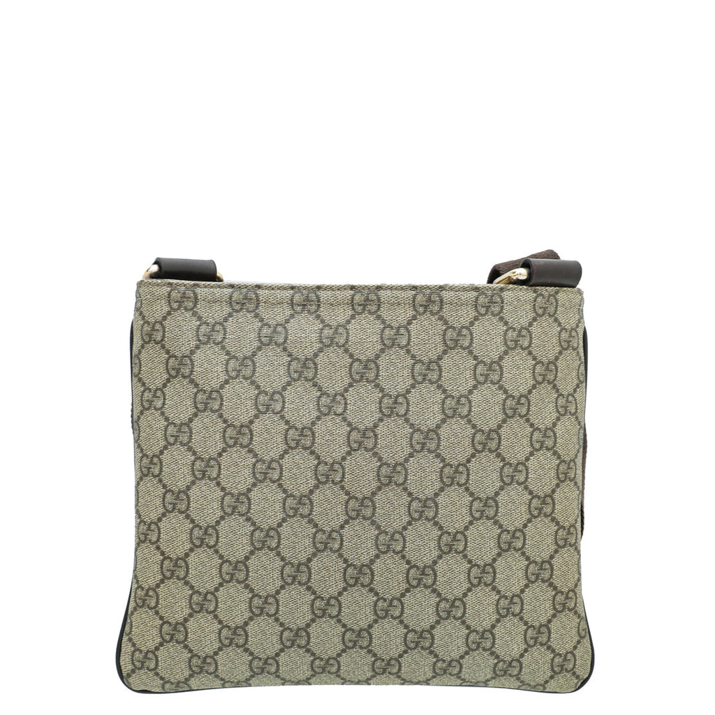 Gucci Bicolor GG Supreme Crossbody Messenger Bag