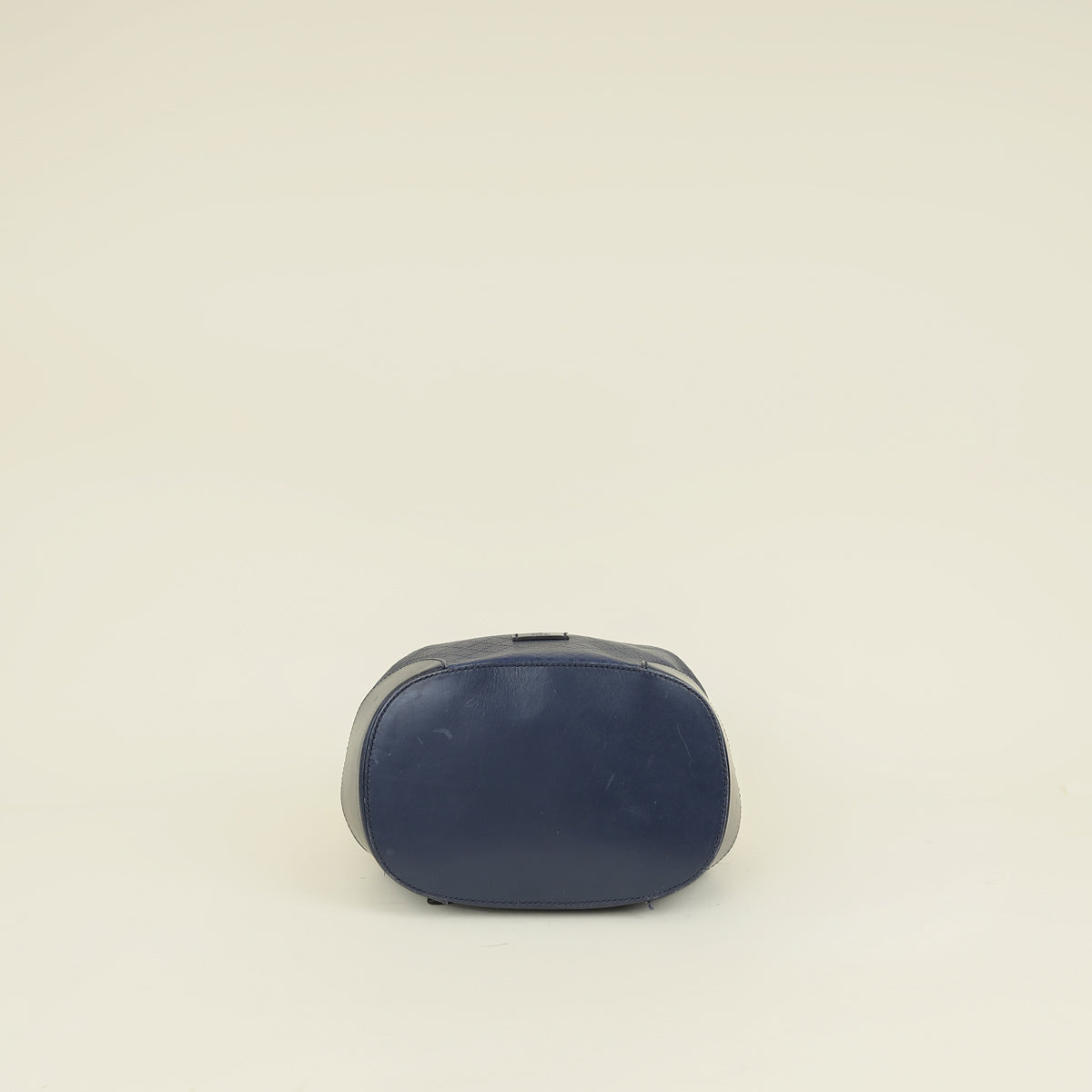 Gucci Navy Bright Diamante Bucket Bag
